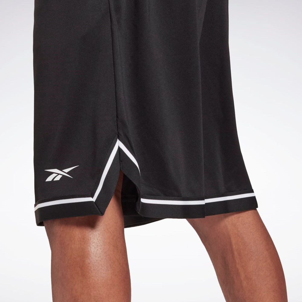 Reebok Workout Ready Mesh Shorts Čierne | TARWP0738