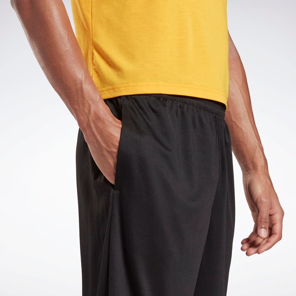 Reebok Workout Ready Mesh Shorts Čierne | TARWP0738