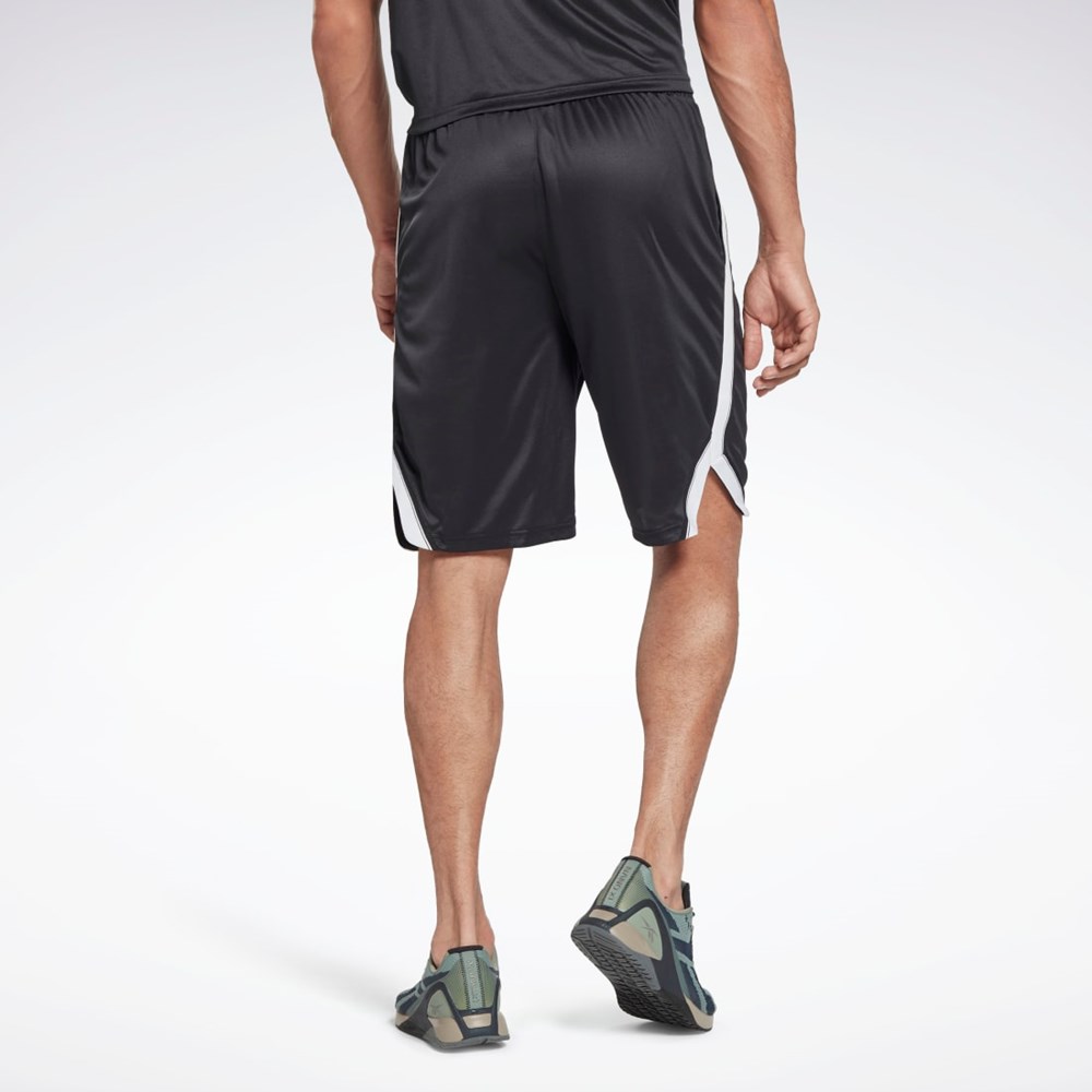 Reebok Workout Ready Mesh Shorts Čierne | ZMXVB5439