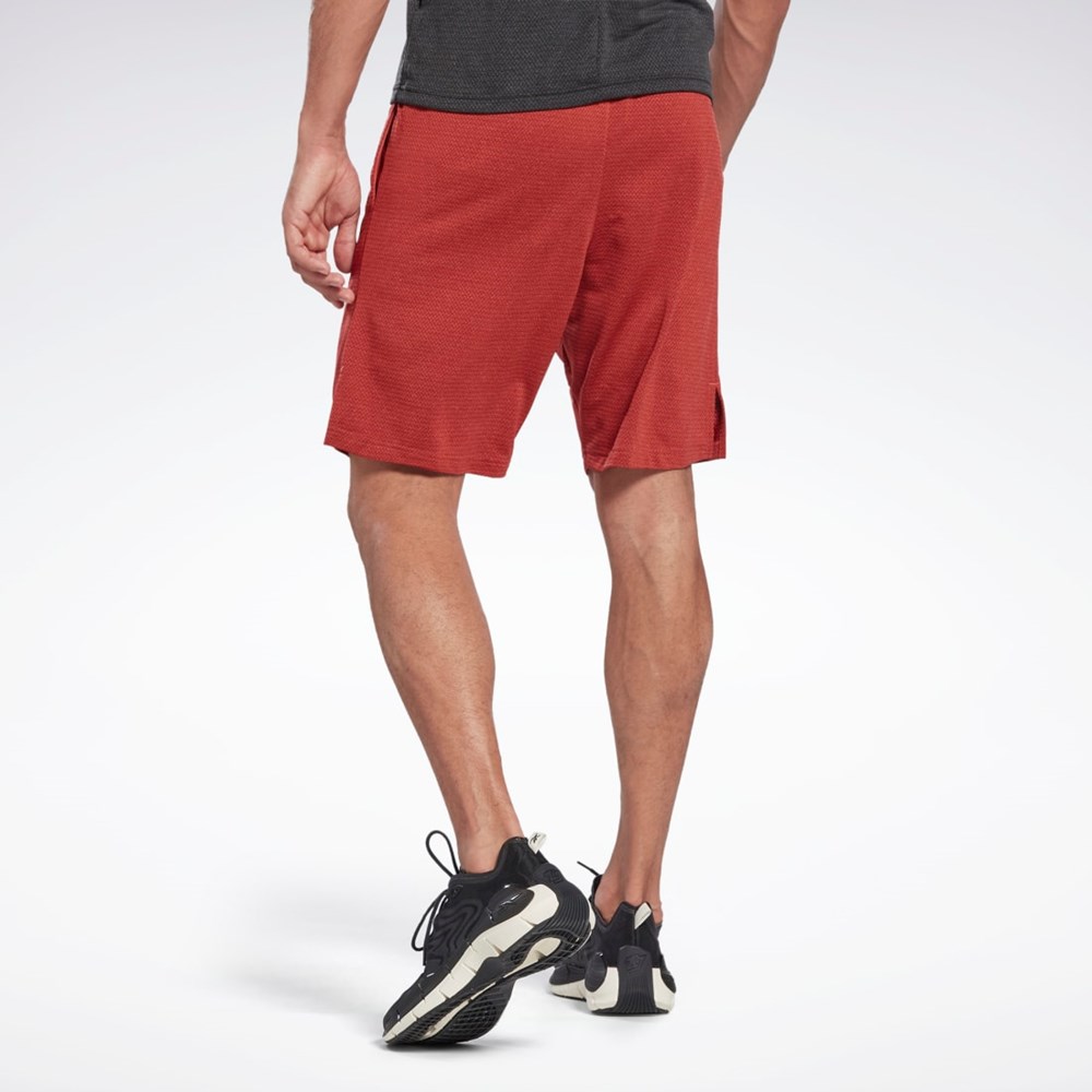 Reebok Workout Ready Mélange Shorts Rhodonite | MQEXK7985