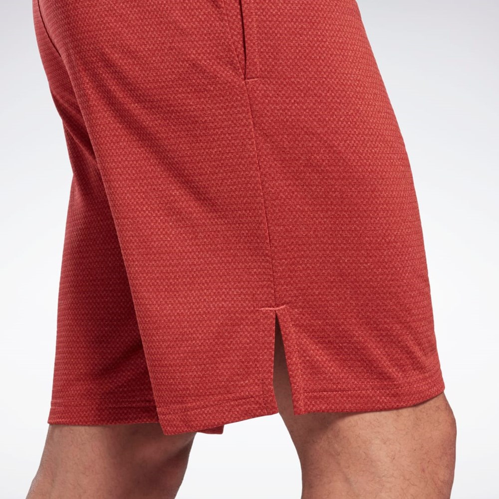 Reebok Workout Ready Mélange Shorts Rhodonite | MQEXK7985