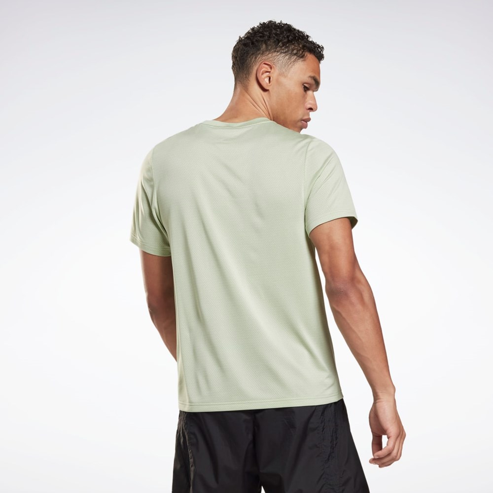 Reebok Workout Ready Mélange T-Shirt Svetlo | IUHWA6951