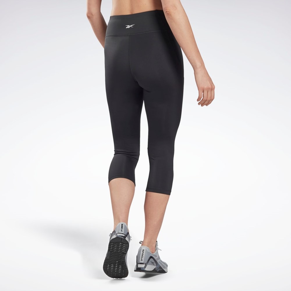 Reebok Workout Ready Pant Program Capri Tights Čierne | ECITK0628