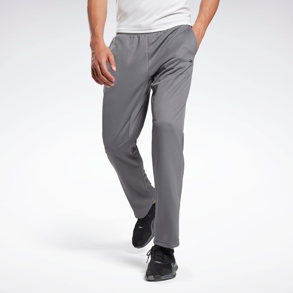 Reebok Workout Ready Pants Siva | CMFLP4136