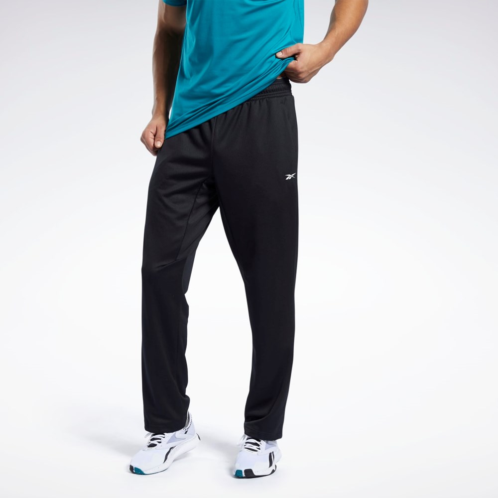 Reebok Workout Ready Pants Čierne | COKQA9265