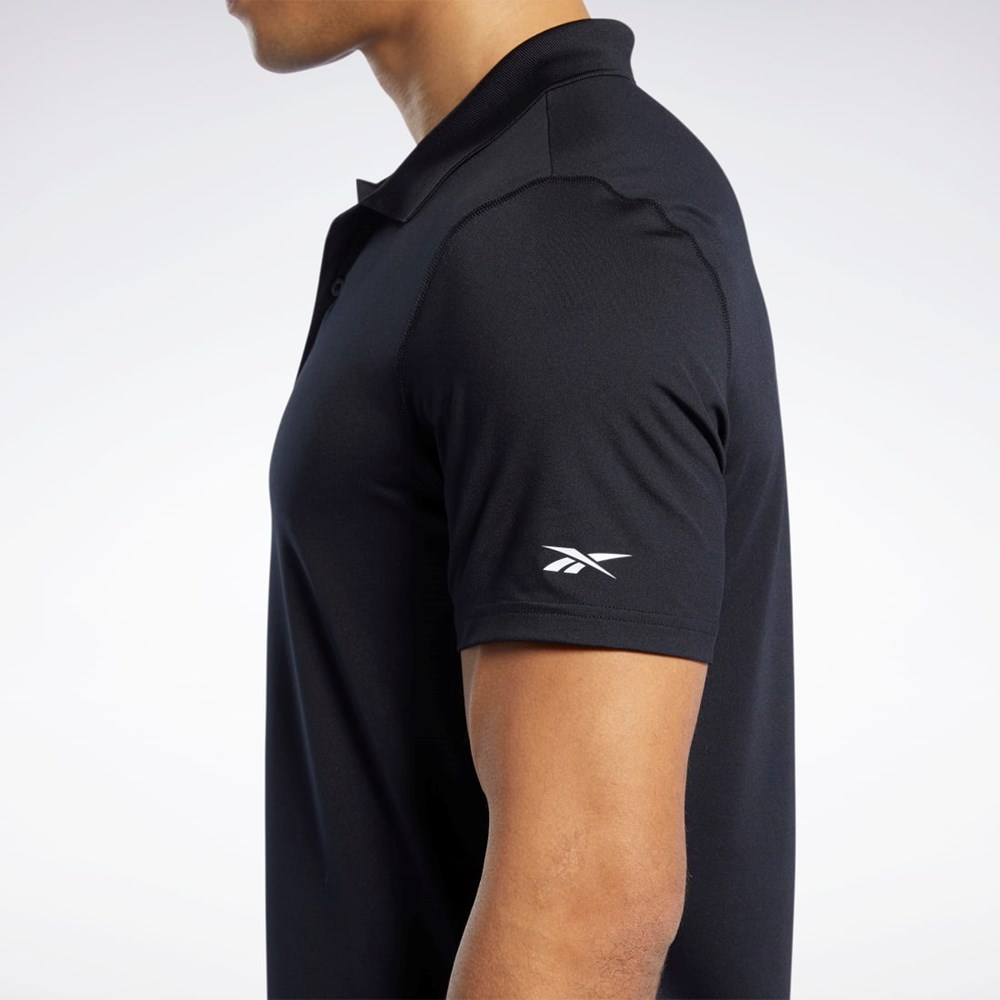 Reebok Workout Ready Polo Shirt Čierne | KUVTJ6157