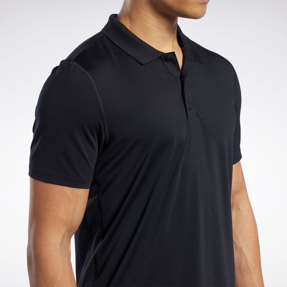 Reebok Workout Ready Polo Shirt Čierne | KUVTJ6157