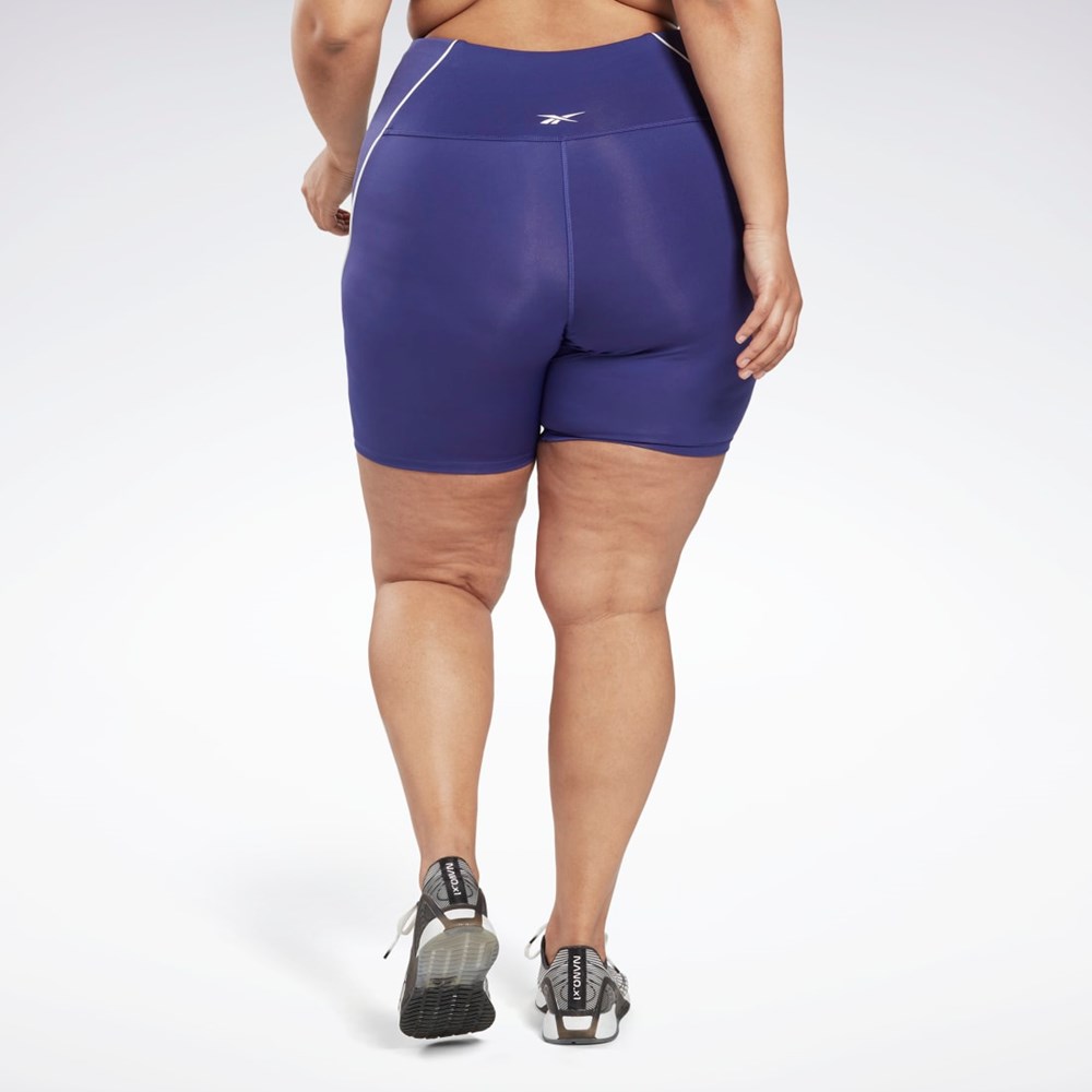 Reebok Workout Ready Poly Shorts (Plus Size) Nachový | VLAFY4831