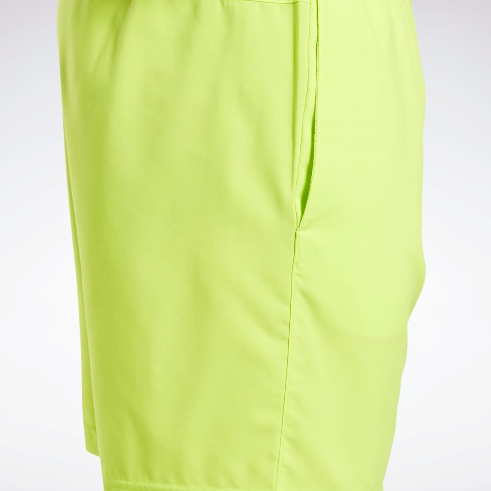 Reebok Workout Ready Shorts Žlté | KECVN0584