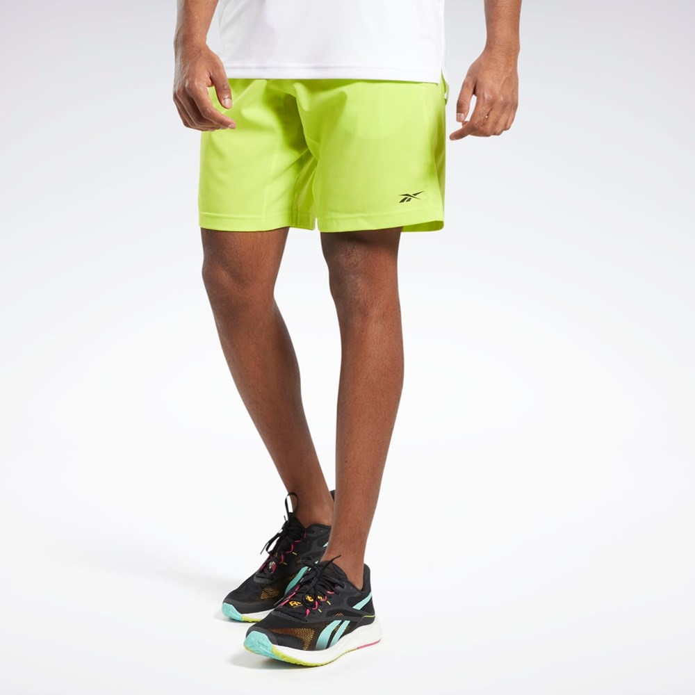 Reebok Workout Ready Shorts Žlté | KECVN0584