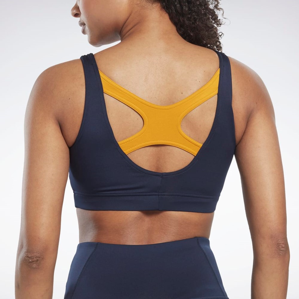 Reebok Workout Ready Sports Bra Námornícka Modrá | UVRBZ2364