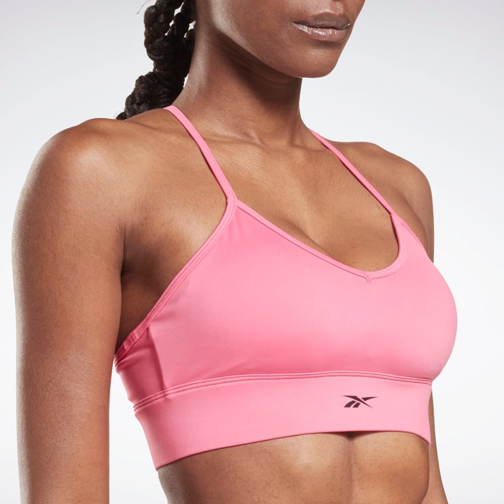 Reebok Workout Ready Sports Bra Ruzove | NKBEM2190