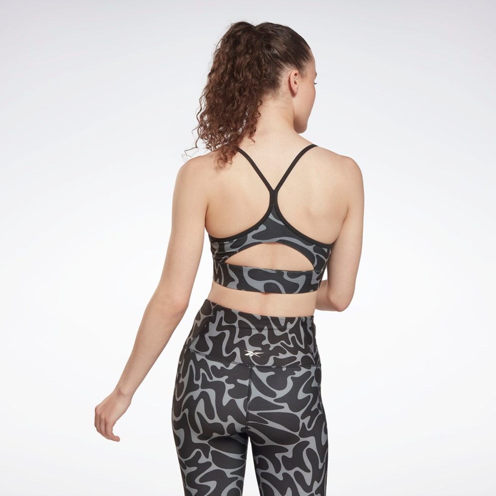 Reebok Workout Ready Sports Bra Čierne | OQMGW4250