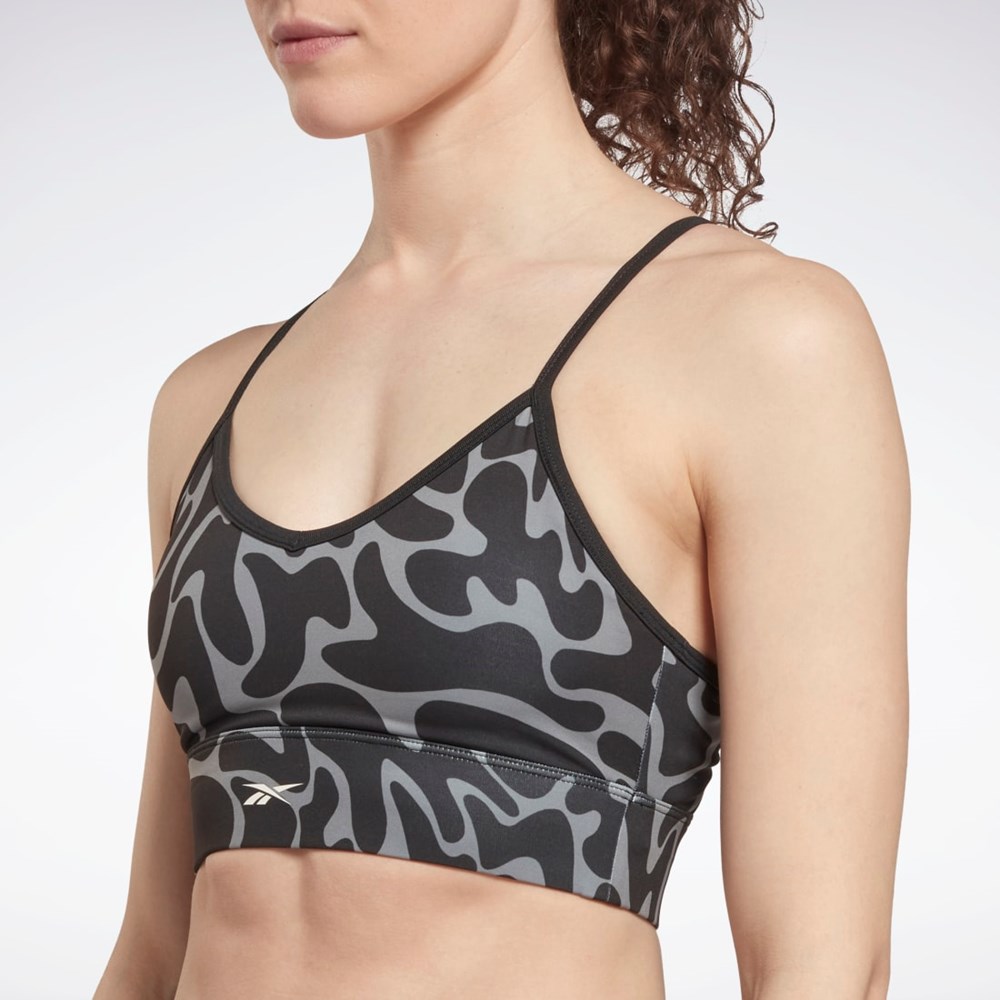 Reebok Workout Ready Sports Bra Čierne | OQMGW4250