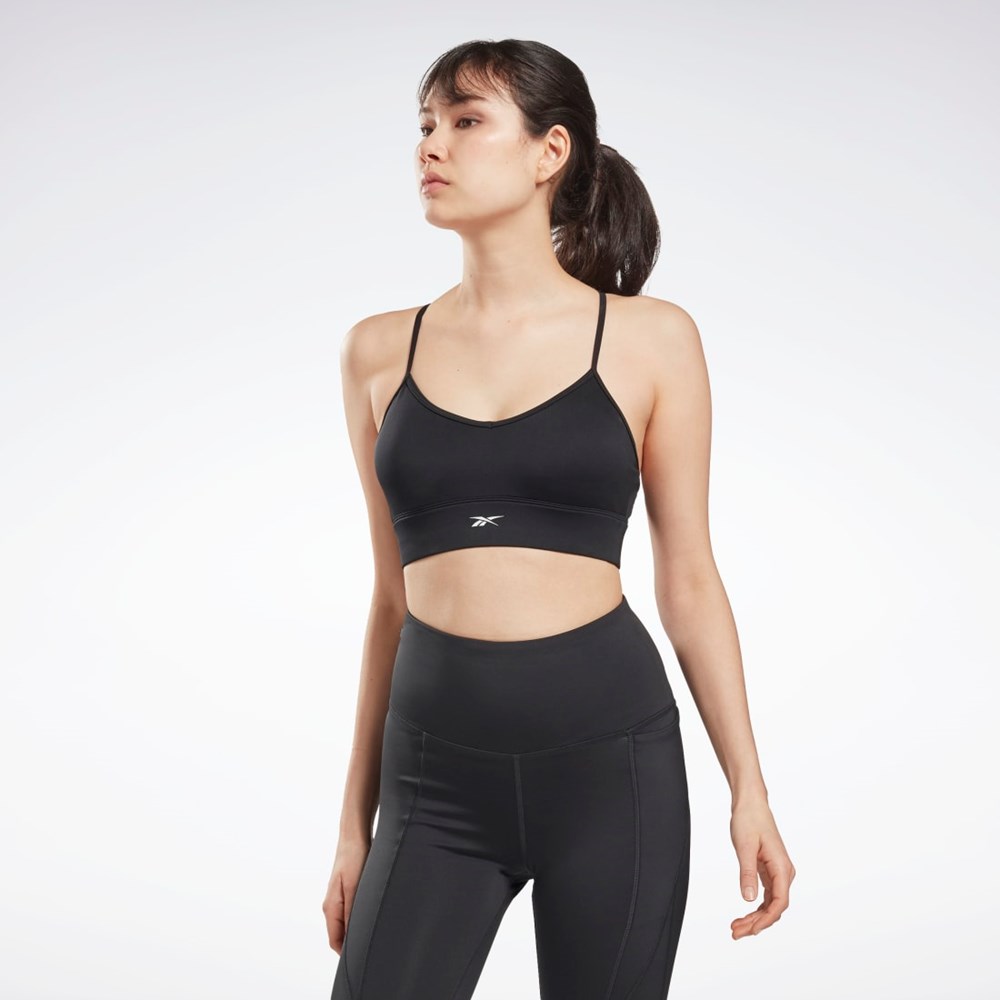 Reebok Workout Ready Sports Bra Čierne | QSPKM1095