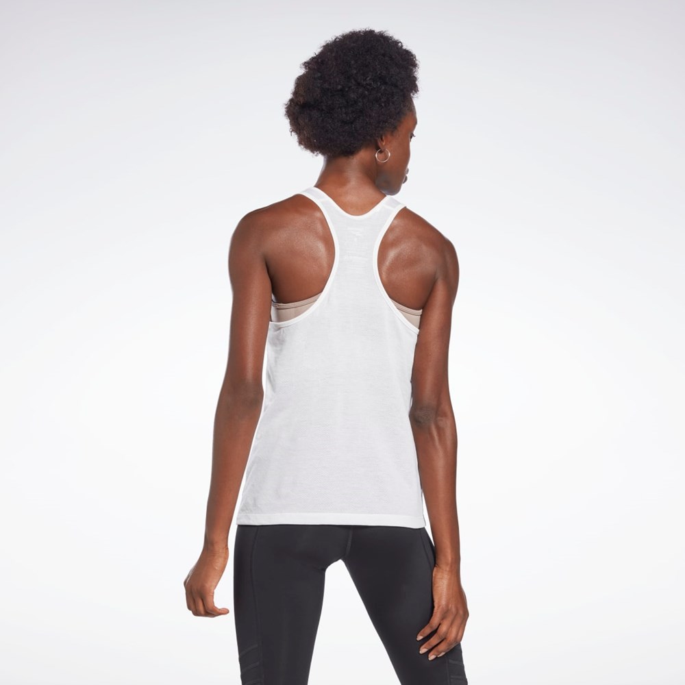 Reebok Workout Ready Supremium Big Logo Tank Top Biele | XZPLS5638