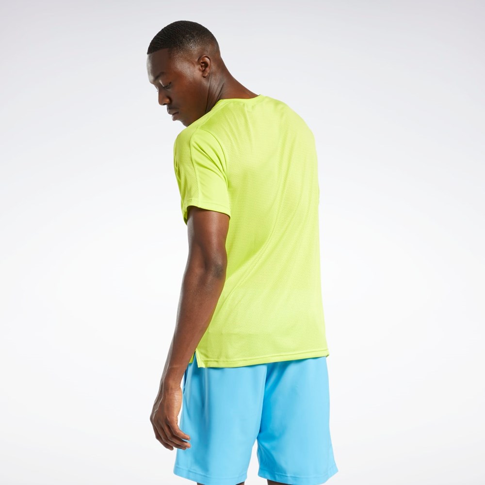 Reebok Workout Ready Tech T-Shirt Žlté | RYSNT6329