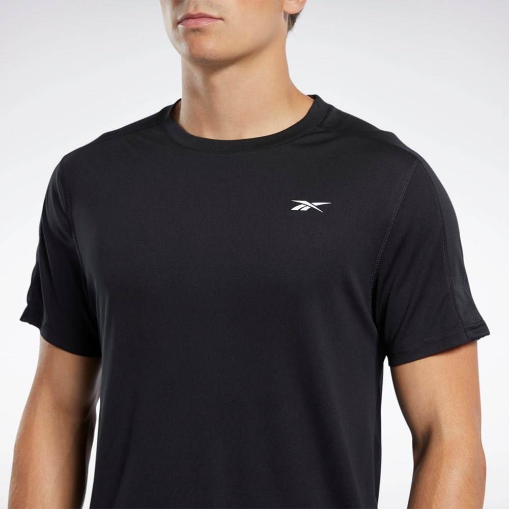 Reebok Workout Ready Tech Tee Čierne | FHJZP4107