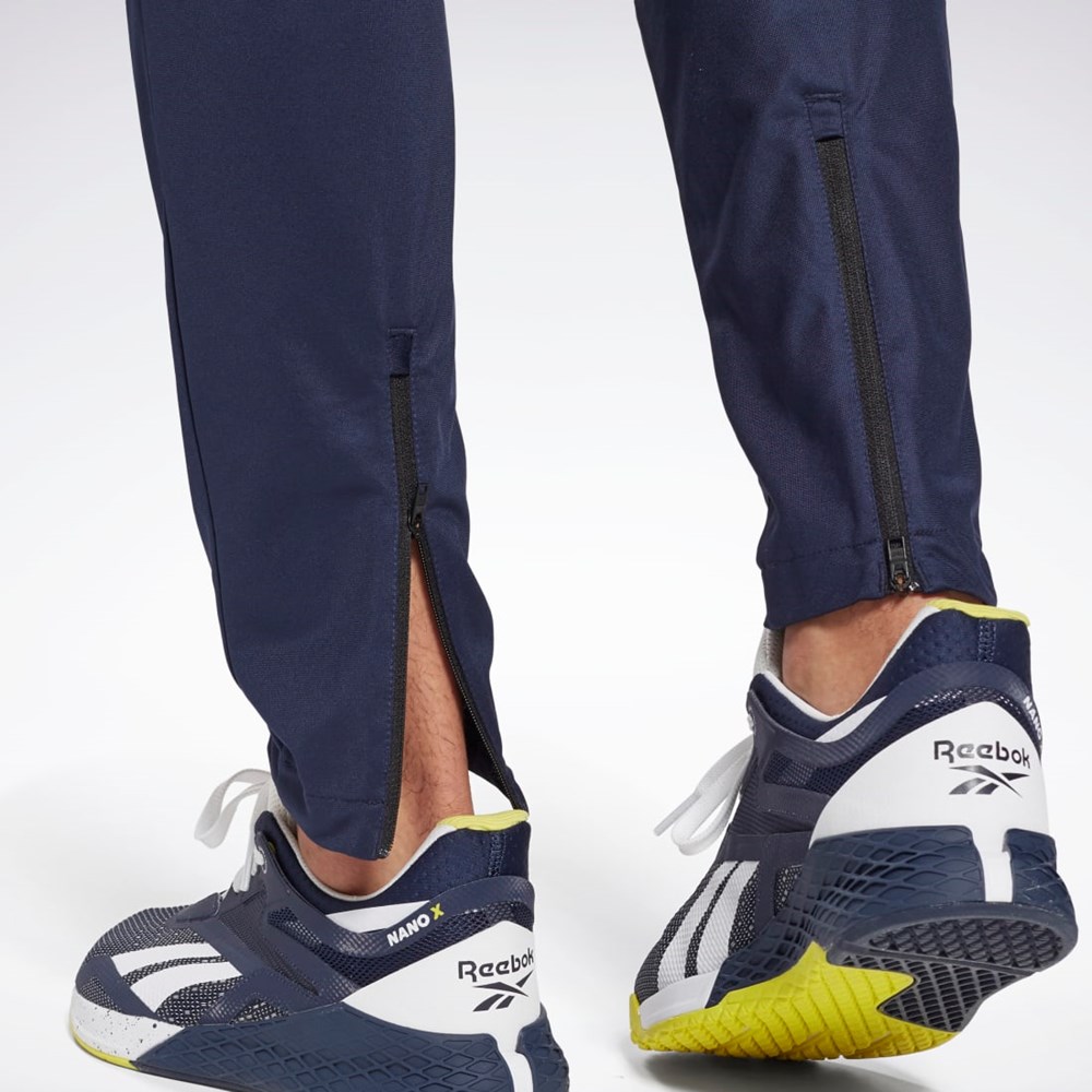 Reebok Workout Ready Tracking Pant Námornícka Modrá | RIDFZ3048