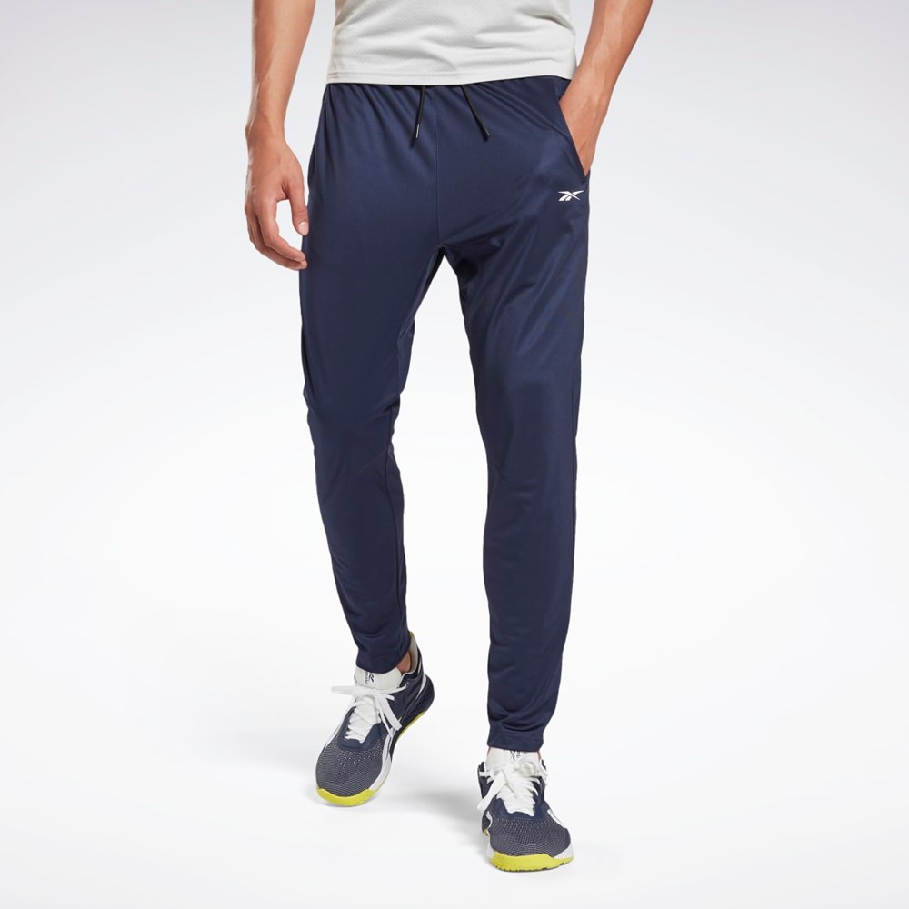 Reebok Workout Ready Tracking Pant Námornícka Modrá | RIDFZ3048