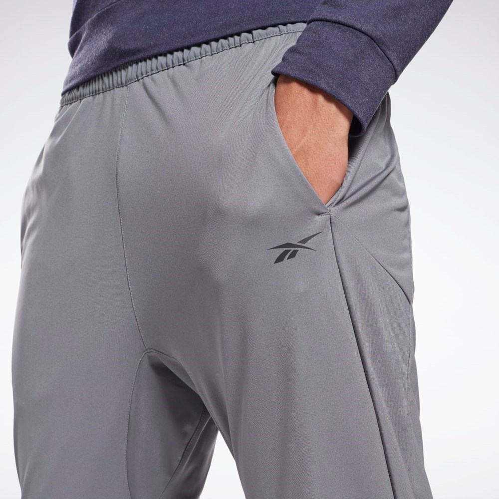 Reebok Workout Ready Tracking Pant Siva | IDOGU5961