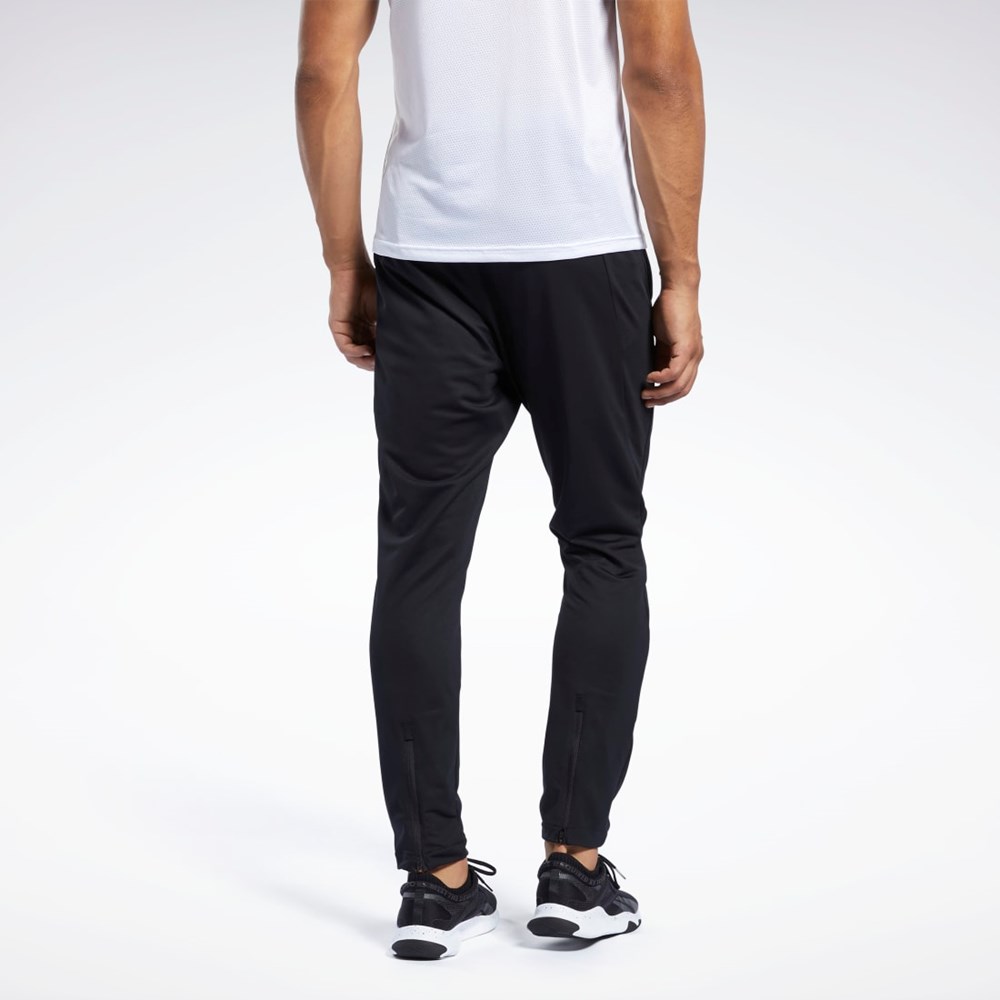 Reebok Workout Ready Tracking Pant Čierne | BXNYC4137