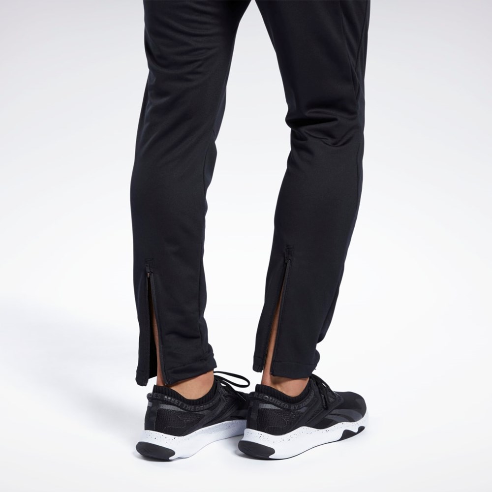 Reebok Workout Ready Tracking Pant Čierne | BXNYC4137