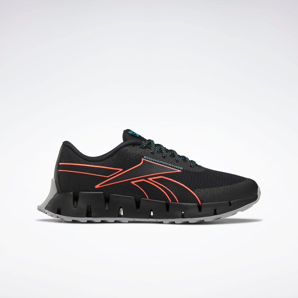 Reebok Zig Dynamica 2 Adventure Shoes Čierne Oranžové | YJFNU0749