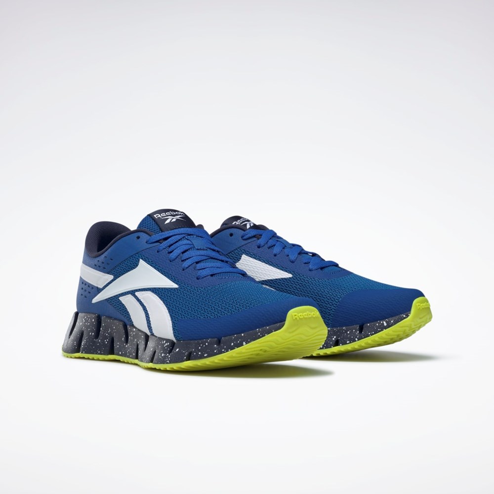 Reebok Zig Dynamica 2 Shoes Modre Námornícka Modrá Žlté | NVQSH4139