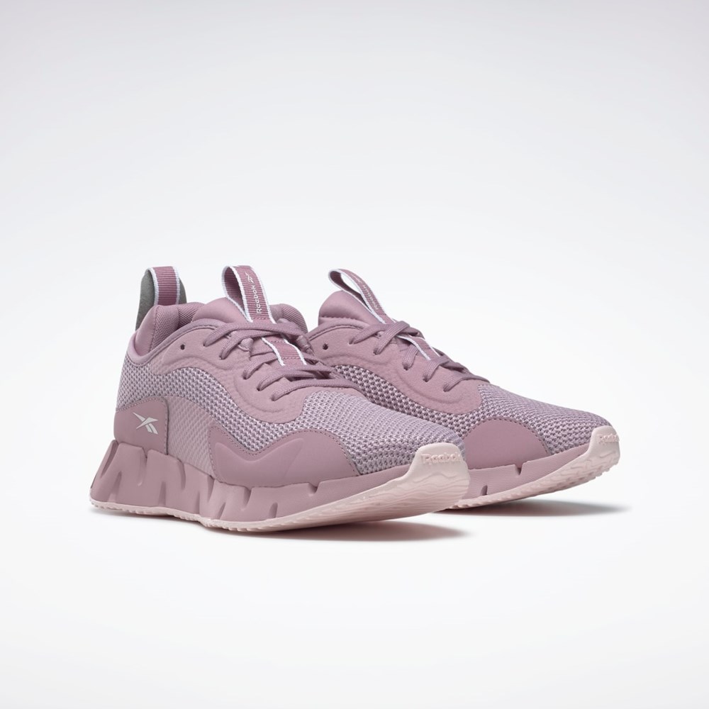 Reebok Zig Dynamica Shoes Ruzove | XHLFQ9467