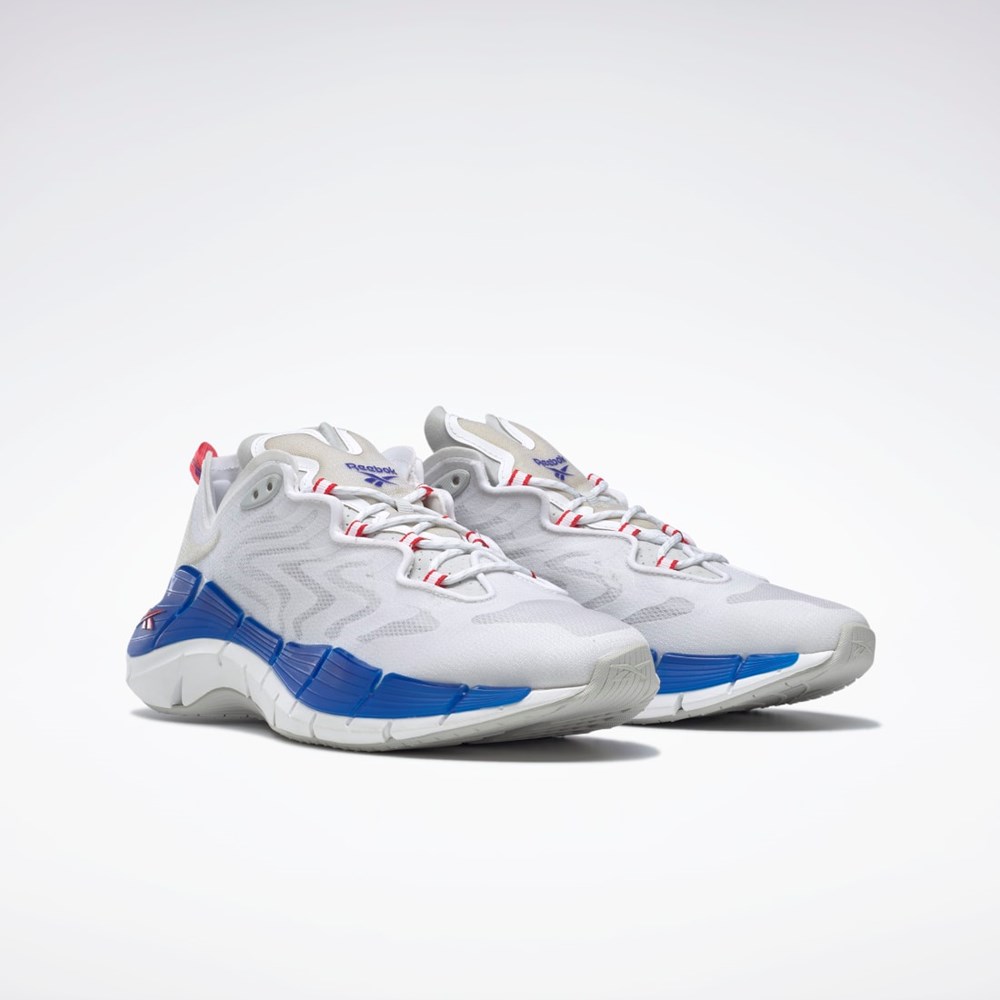 Reebok Zig Kinetica II Shoes Biele Siva | JFNZK5248