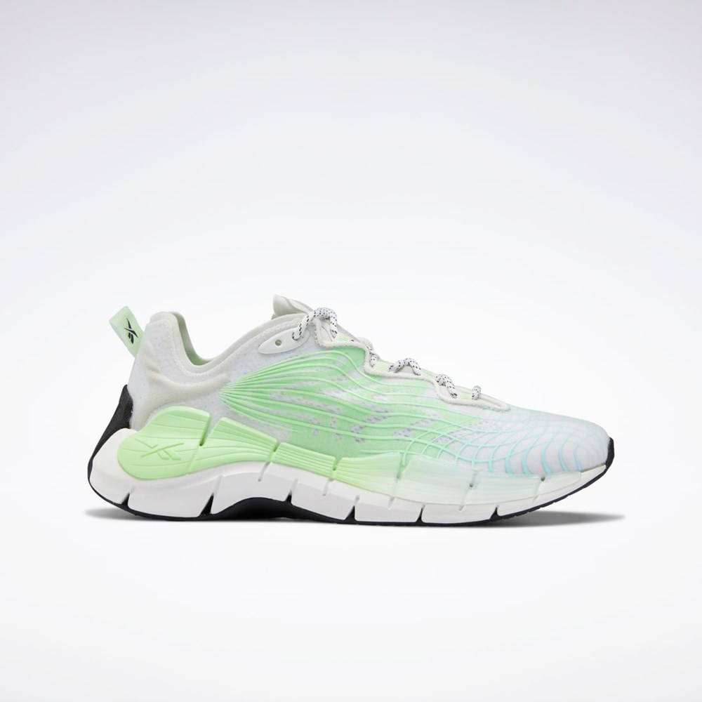 Reebok Zig Kinetica II Shoes Zelene Mätové Siva | ADSBW2618