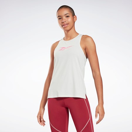 Reebok ACTIVCHILL Grafika Tank Top Siva | HTJYZ7642