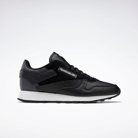 Reebok Classic Leather Make It Yours Shoes Čierne Siva Biele | MHFCB5031