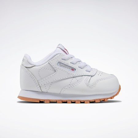 Reebok Classic Leather Shoes - Toddler Biele Biele | NKXVH0357