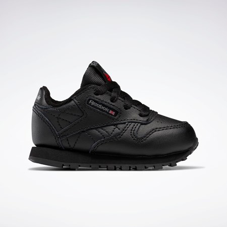 Reebok Classic Leather Shoes - Toddler Čierne | LTEPG6429