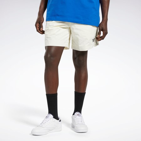 Reebok Classics Vector Shorts Biele | TRWIH7625