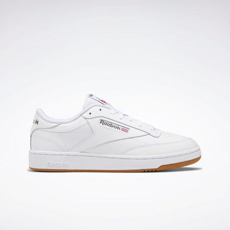 Reebok Club C 85 Shoes Biele Zelene | KDJBP4139