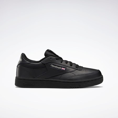 Reebok Club C Shoes - Grade School Čierne | WFLRY9527