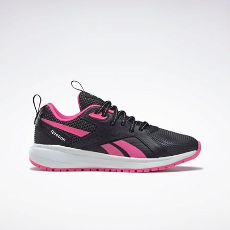 Reebok Durable XT Shoes - Preschool Čierne Ruzove Biele | AIUEQ5362