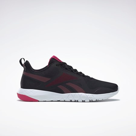 Reebok Flexagon Force 3 Siroke Topanky D Tréningová Shoes Čierne Bordove Ruzove | SVZDL3970