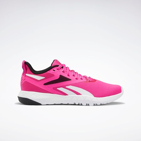 Reebok Flexagon Force 4 Tréningová Shoes Ruzove Čierne Biele | DQNYS6205