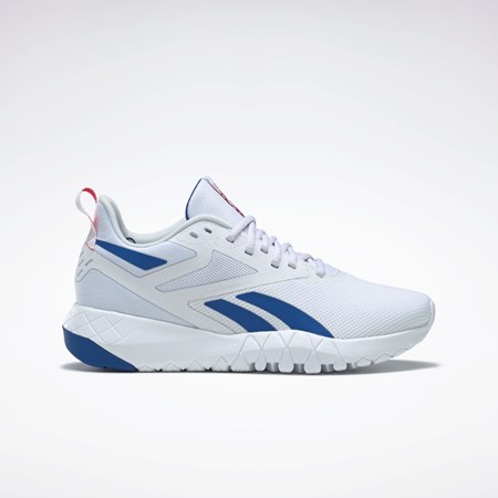 Reebok Flexagon Force 4 Tréningová Shoes Biele Modre Červené | RKQAX9108