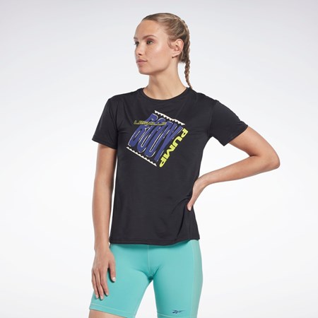 Reebok Les Mills® BodyPump® ACTIVCHILL Atletická Tee Čierne | YEUMH6395