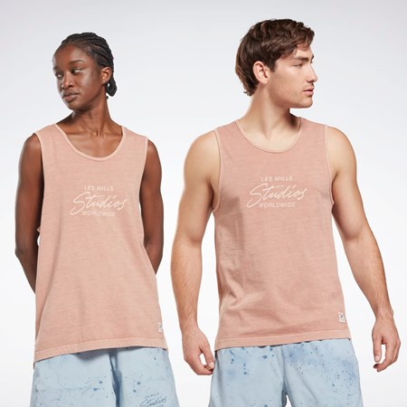 Reebok Les Mills® Natural Dye Tank Top Koralove | QGENC8493