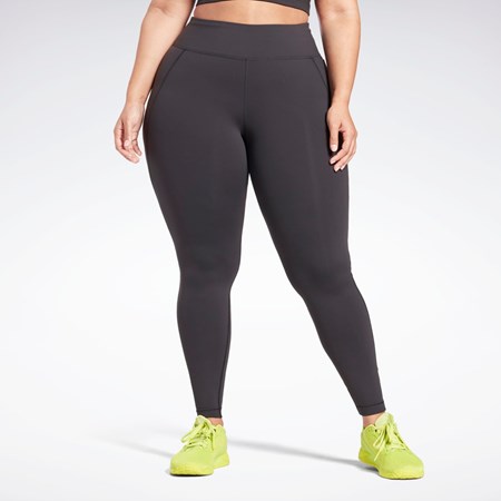 Reebok Lux Leggings (Plus Size) Čierne | OKPRB6493