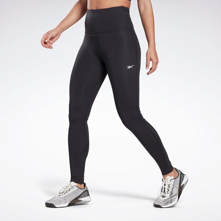 Reebok Lux Perform High-Rise Leggings Čierne | VMSAG3269