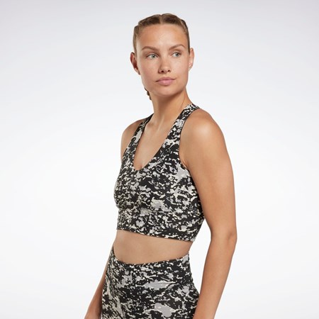 Reebok Modern Safari Bralette Čierne | KMRTV5086