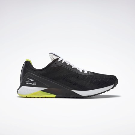 Reebok Nano X1 Tréningová Shoes Les Mills® Čierne Biele Žlté | TAFZW5018