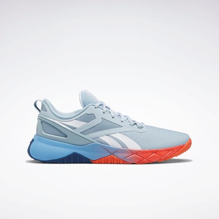 Reebok Nanoflex Parafit TR Shoes Siva Biele Modre | AIUZM2046